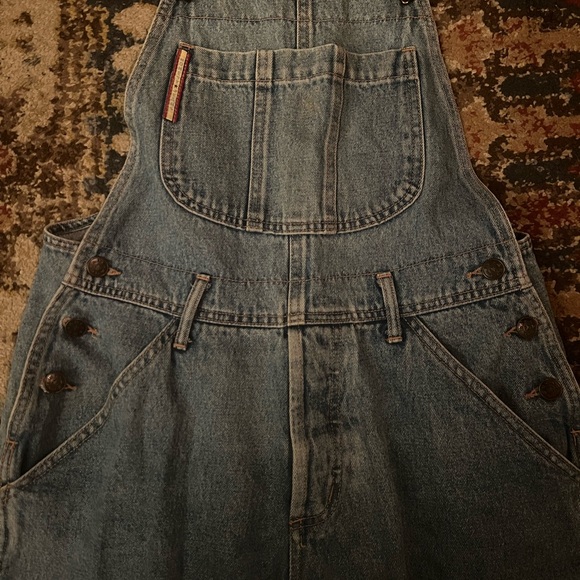 Vintage Denim Jean Overalls Abe - Picture 2 of 8
